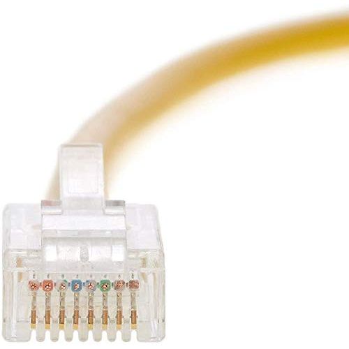  InstallerParts (100 Pack) Ethernet Cable CAT5E Cable UTP Non-Booted 3 FT - Gray - Professional Series - 1GigabitSec NetworkInternet Cable, 350MHZ