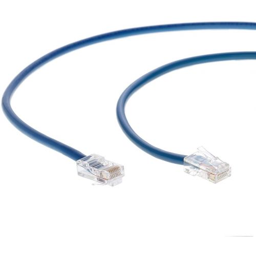  InstallerParts (100 Pack) Ethernet Cable CAT5E Cable UTP Non-Booted 3 FT - Gray - Professional Series - 1GigabitSec NetworkInternet Cable, 350MHZ