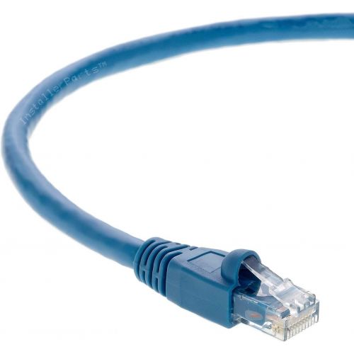  InstallerParts (5 Pack) Ethernet Cable CAT6 Cable UTP Booted 40 FT - White - Professional Series - 10GigabitSec NetworkHigh Speed Internet Cable, 550MHZ