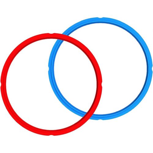  Instant Pot Sealing Rings 2 Pack : Mini 3 Quart Red/Blue