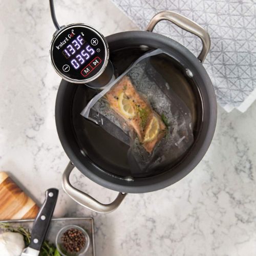  [아마존핫딜][아마존 핫딜] Instant Accu Slim Sous Vide, Precision Cooker, and Immersion Circulator|Cooks Meats, Poultry, Seafood, Eggs, Vegetables, Fruits, and Desserts|From the Makers of Instant Pot