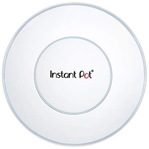  Instant Pot Sofort-Topf Silikonhuelle fuer Innentoepfe, fuer 5 Qt/L oder 6 Qt/L Modelle Silikon-Deckel 6 quart Transparentweiss