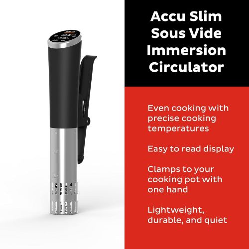  Instant Pot Instant Accu Slim Sous Vide, Immersion Circulator with digital touchscreen display