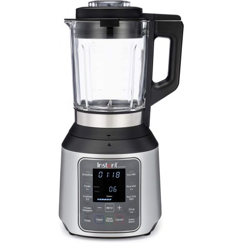  Instant Pot Instant Ace Nova Blender, 56 oz Glass Pitcher, Hot & Cold Settings, Smoothie, Crushed Ice, Nut Butter, Almond Milk, Puree, and Soup, 10 Adjustable Speeds