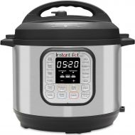 Instant Pot Duo 7-in-1 Electric Pressure Cooker, Slow Cooker, Rice Cooker, Steamer, Saute, Yogurt Maker, Warmer & Sterilizer, 6 Quart, Stainless Steel/Black