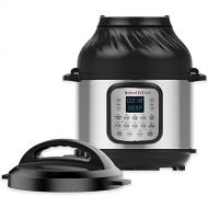 Instant Pot Air Fryer + EPC Combo 8QT Electronic Pressure Cooker, 8-QT, Black/Stainless Steel: Kitchen & Dining