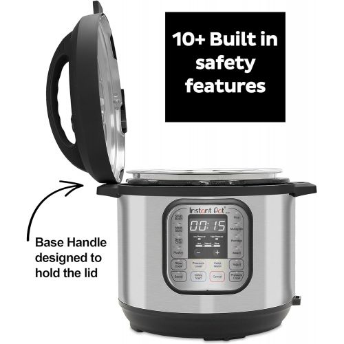  Instant Pot Duo 7-in-1 Electric Pressure Cooker, Slow Cooker, Rice Cooker, Steamer, Saute, Yogurt Maker, and Warmer, 6 Quart, 14 One-Touch Programs: Kitchen & Dining