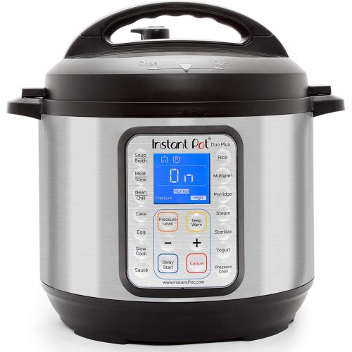  Instant Pot Duo Plus 9-in-1 Electric Pressure Cooker, Sterilizer, Slow Cooker, 6 Quart, 15 One-Touch Programs & Genuine Instant Pot Silicone Lid 5 and 6 Quart