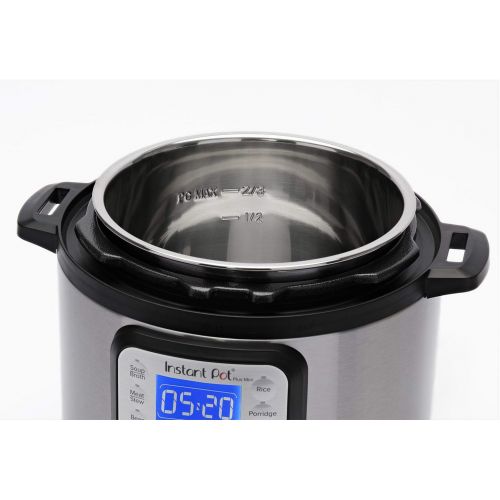  Instant Pot Duo Plus Mini 9-in-1 Electric Pressure Cooker, Sterilizer, Slow Cooker, Rice Cooker, 3 Quart, 13 One-Touch Programs & Ceramic Non Stick Interior Coated Inner Cooking Po
