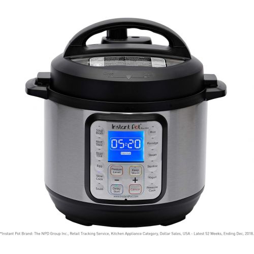  Instant Pot Duo Plus Mini 9-in-1 Electric Pressure Cooker, Sterilizer, Slow Cooker, Rice Cooker, 3 Quart, 13 One-Touch Programs & Ceramic Non Stick Interior Coated Inner Cooking Po