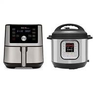 Instant Pot Instant Vortex Plus Air Fryer 6 in 1, Best Fries Ever, Dehydrator, 6 Qt, 1500W & Duo 7-in-1 Electric Pressure Cooker, Sterilizer, Slow Cooker, Rice Cooker, 6 Quart, 14 One-Touch Pr