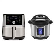 Instant Pot Instant Vortex Plus Air Fryer 6 in 1, Best Fries Ever, Dehydrator, 6 Qt, 1500W & Ultra 10-in-1 Electric Pressure Cooker, Sterilizer, Slow Cooker, 6 Quart, 16 One-Touch Programs