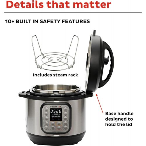  [아마존베스트]Instant Pot Duo Mini 7-in-1 Electric Pressure Cooker, Sterilizer, Slow Cooker, Rice Cooker, Steamer, Saute, Yogurt Maker, and Warmer, 3 Quart, 11 One-Touch Programs