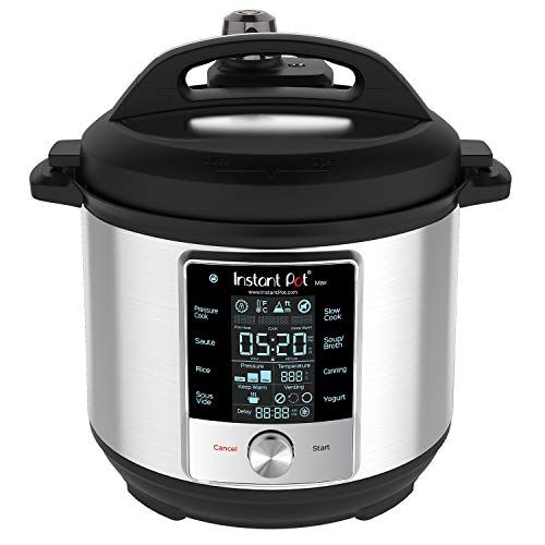  [아마존베스트]Instant Pot Max Pressure Cooker 9 in 1, Best for Canning with 15PSI and Sterilizer, 6 Qt