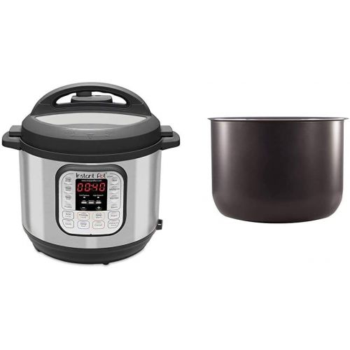  [아마존베스트]Instant Pot Duo 7-in-1 Electric Pressure Cooker, Sterilizer, Slow Cooker, Rice Cooker, Steamer, Saute, Yogurt Maker, and Warmer, 8 Quart, 14 One-Touch Programs & 8 Quart Ceramic Co