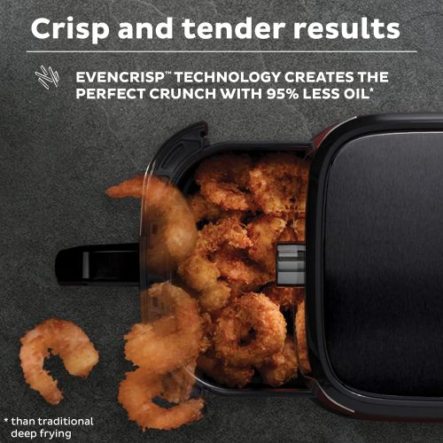  [아마존베스트]Instant Pot Instant Vortex Air Fryer 4 in 1, Best Fries Ever, Roast, Bake, Reheat, 6 Qt, 1700W