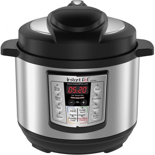  Instant Pot LUX60V3 V3 6 Qt 6-in-1 Multi-Use Programmable Pressure Cooker, Slow Cooker, Rice Cooker, Saute, Steamer, and Warmer
