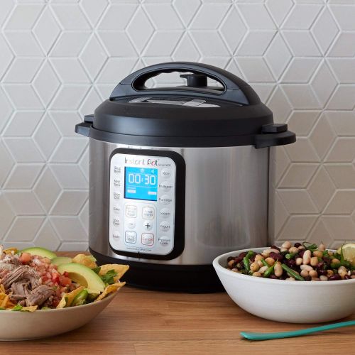  Instant Pot Smart WiFi 6 Quart Electric Pressure Cooker, Silver