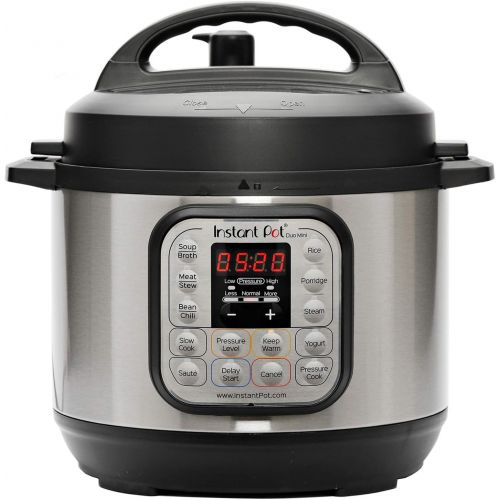  InstaPot NEWEST Instant Pot DUO650 6 Qt 7-in-1 Multi-Use Programmable Pressure Cooker, Slow Cooker, Rice Cooker, Steamer, Saute, Yogurt Maker and Warmer (Packaging May Vary)