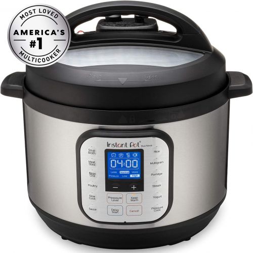  Instant Pot DUO80 8 Qt 7-in-1 Multi- Use Programmable Pressure Cooker, Slow Cooker, Rice Cooker, Steamer, Saute, Yogurt Maker and Warmer