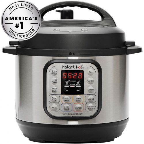  Instant Pot DUO80 8 Qt 7-in-1 Multi- Use Programmable Pressure Cooker, Slow Cooker, Rice Cooker, Steamer, Saute, Yogurt Maker and Warmer