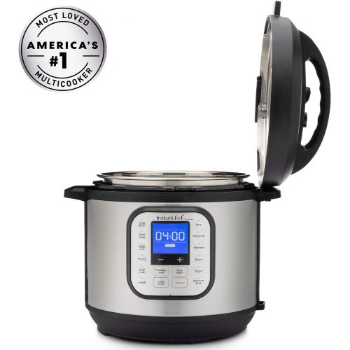  Instant Pot DUO80 8 Qt 7-in-1 Multi- Use Programmable Pressure Cooker, Slow Cooker, Rice Cooker, Steamer, Saute, Yogurt Maker and Warmer