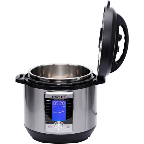  Instant Pot Ultra 6 Qt 10-in-1 Multi- Use Programmable Pressure Cooker, Slow Cooker, Rice Cooker, Yogurt Maker, Cake Maker, Egg Cooker, Saute, Steamer, Warmer, and Sterilizer