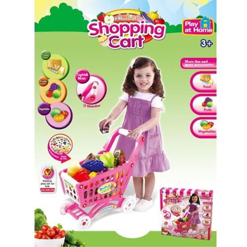  Insten Shopping Cart Play Set (Pink) (Gift Idea)