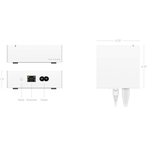  [아마존베스트]Insteon 2245-222 Central Controller Hub - Works with Amazon Alexa & Google Assistant for voice control