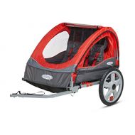 Instep Bike Trailer for Toddlers, Kids, Single and Double Seat, 2-In-1 Canopy Carrier, Multiple Colors