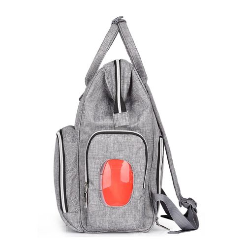  Insular Diaper Backpack Bag Organizer for Mummy All in One (Gray)