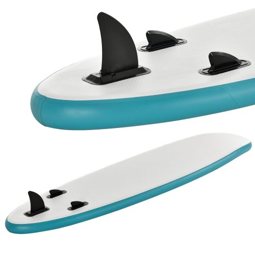  Intec [in.tec] Stand Up Paddle Board 305x71x10cm Tuerkis Surfboard SUP Paddelboard Wellenreiter aufblasbar