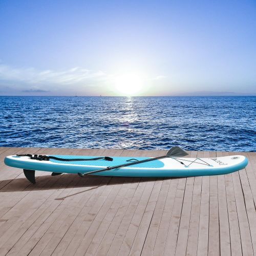  Intec [in.tec] Stand Up Paddle Board 305x71x10cm Blau Surfboard SUP Paddelboard Wellenreiter aufblasbar