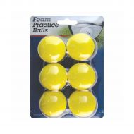 Intech Golf Foam Practice Balls, 6 Pack by Intech