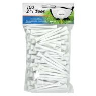Intech 2 34-Inch Golf Tees 100-Pack (White) by Intech
