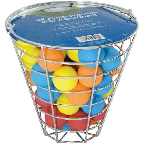  Intech Range Bucket with 48 Multi-Color Foam Golf Balls