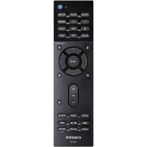  Integra Slim line 5.1-Channel 4K Network AV Receiver Black (DSX-3)