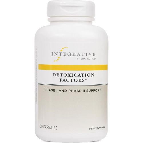  Integrative Therapeutics - Detoxication Factors (Reformulated) - Phase I and II Detoxication Support - 120 Capsules