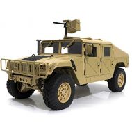 Integy RC Model C29003 HG-P408 1/10 4X4 RC Military Humvee ARTR w/Partial Electronics & Servos