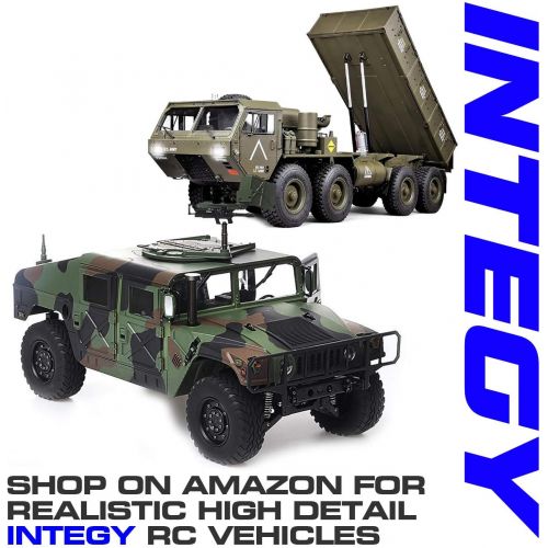  Integy RC Model C29003 HG-P408 1/10 4X4 RC Military Humvee ARTR w/Partial Electronics & Servos