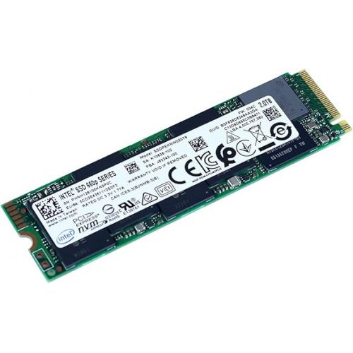  Intel 660p Series M.2 2280 2TB PCIe NVMe 3.0 x4 3D2, QLC Internal Solid State Drive (SSD) SSDPEKNW020T8X1