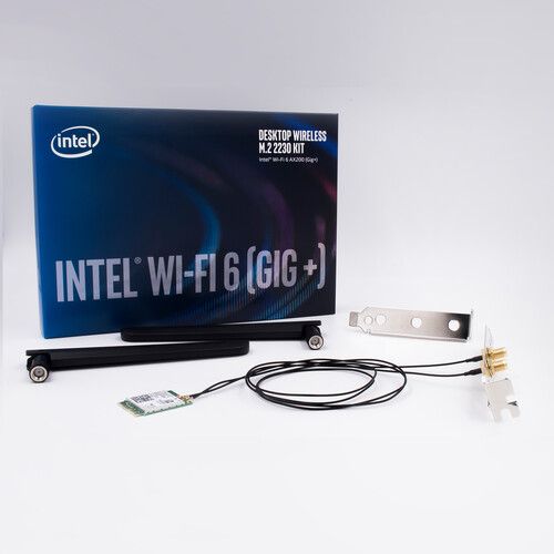  Intel AX200 Gig+ Wi-Fi 6 Desktop Kit