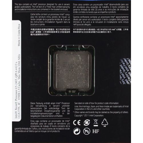  Intel Intel Xeon - E5-2403 - 1.8 Ghz - Socket 1366 - L3 Cache - 10 Mb