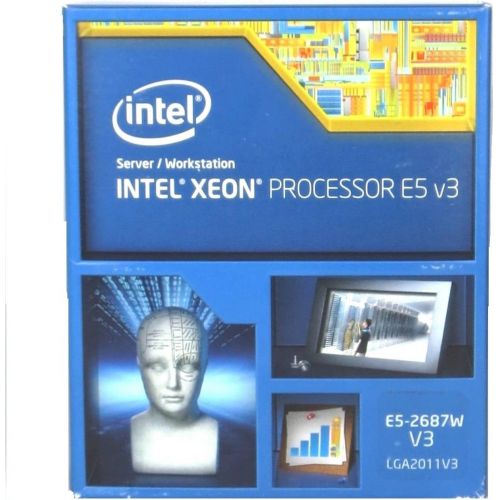  Intel Xeon E5-2687W v3 Ten-Core Haswell Processor 3.1GHz 9.6GTs 25MB LGA 2011-v3 CPU wo Fan; Retail