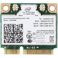 For Hp 710661-001 756753-001 784639-005 Intel Dual Band Wireless-ac 7260 7260hmw Half Mini Pcie Pci-express Wlan Wifi Card Module 802.11 Ac 867mbps Bluetooth Bt