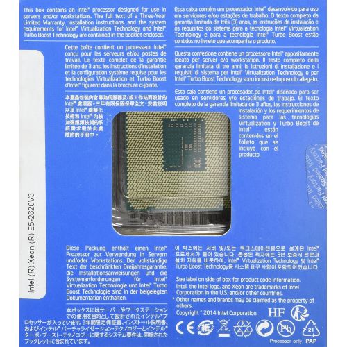  Intel Processor 2.40 6 LGA 2011 BX80644E52620V3