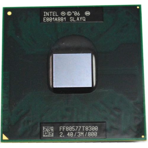  Intel Core2 DUO T8300 SLAPA SLAYQ Mobile CPU Processor Socket P 2.4GHz 3MB 800MHz