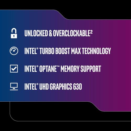  Intel Core i7-9700K Desktop Processor 8 Cores up to 4.9 GHz Turbo Unlocked LGA1151 300 Series 95W