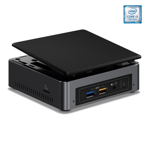  Intel NUC7I3BNK Slim Mini Desktop - 7th Gen Intel Core i3-7100U Dual-Core Processor at 2.40 GHz, 32GB Memory, 512GB M.2 Solid State Drive, Intel HD Graphics 620, Windows 10 Pro