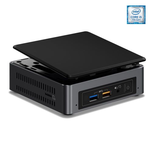  Intel NUC7I5BNK Slim Mini Desktop - 7th Gen Intel Core i5-7260U Dual-Core Processor up to 3.40 GHz, 32GB Memory, 256GB M.2 Solid State Drive, Intel Iris Plus Graphics 640, Windows